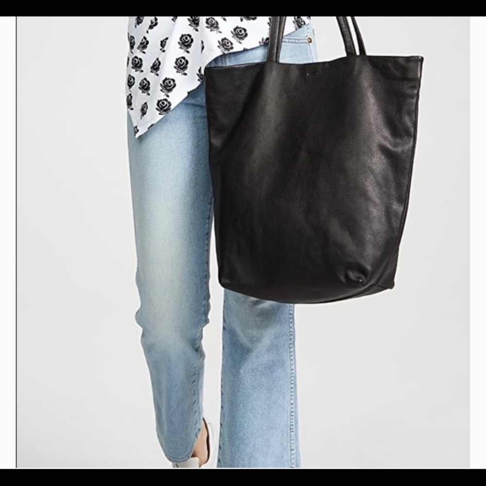 Baggu leather tote
